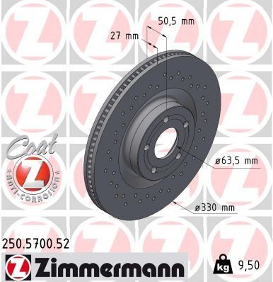 Zimmermann bremsscheibe - zimmermann,