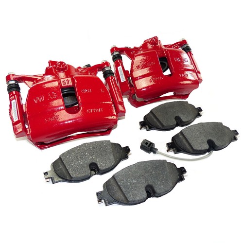Bremssattel vorn 312mm rot - 2x,