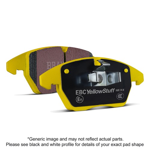 Ebc bremsbeläge hinten - bremsbeläge,