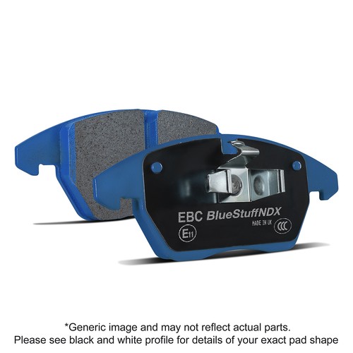 Ebc bremsbeläge hinten - ebc,